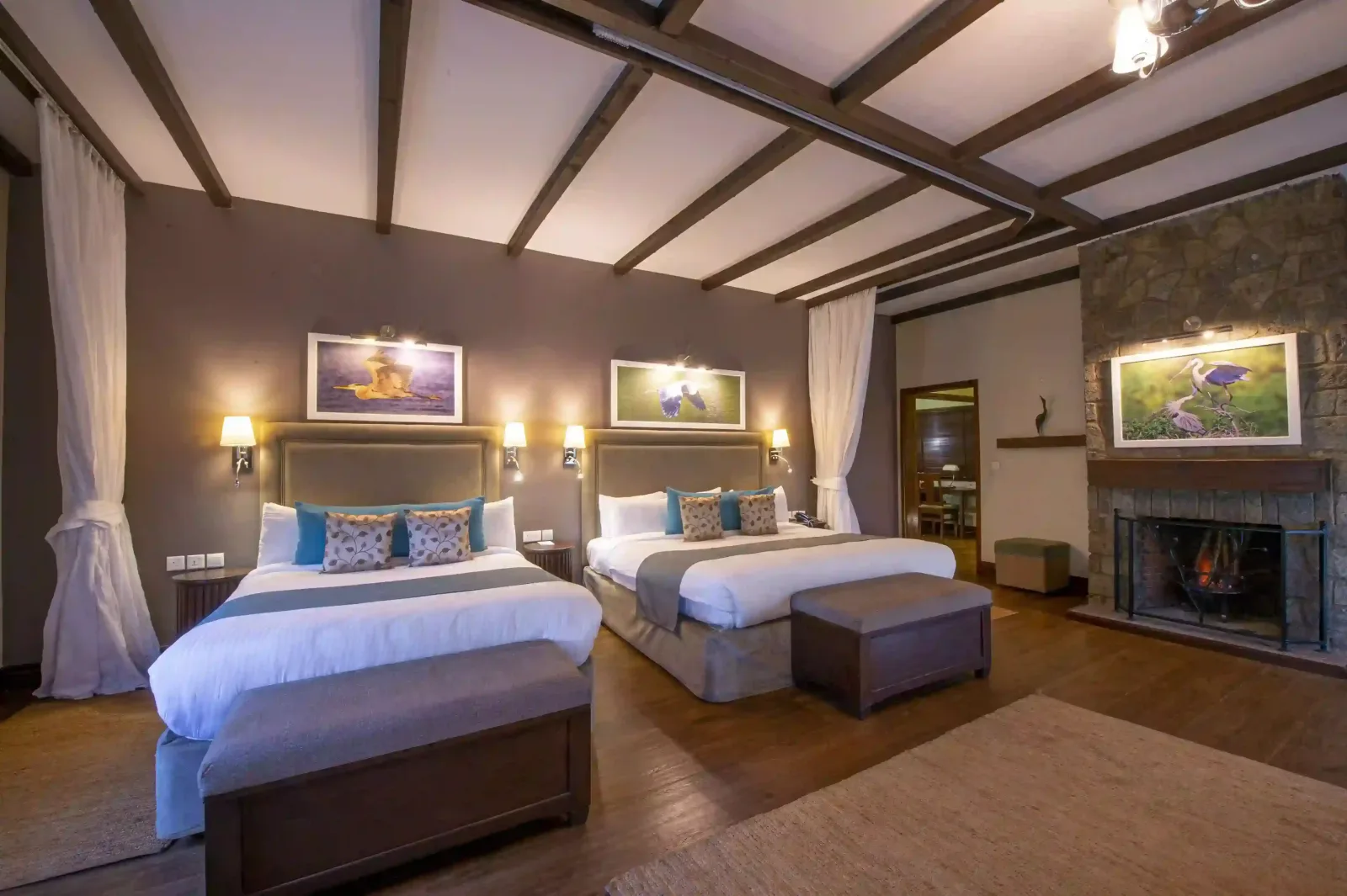 twin cottage interior