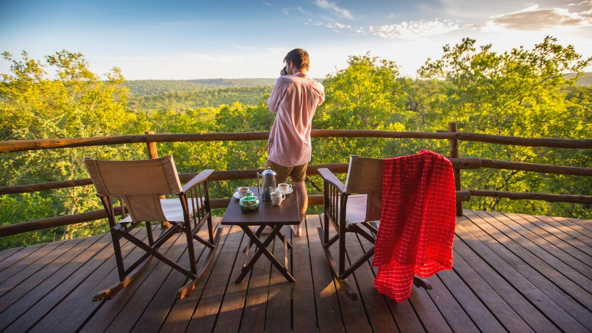 TarangireTreetops Room Verandah