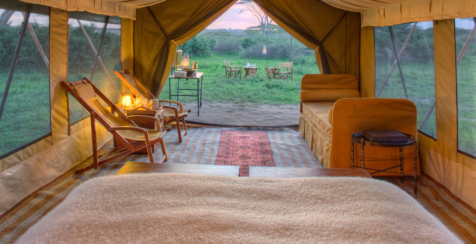 andBeyond Serengeti Under Canvas mobile luxury camp Tanzania